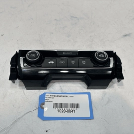 2021 HONDA CIVIC SPORT A/C AC HEATER TEMPERATURE CLIMATE CONTROL PANEL UNIT OEM