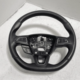 2015-18 FORD FOCUS ST LEATHER STEERING WHEEL AUDIO & CRUISE CONTROL SWITCHES OEM