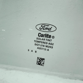 2012-2018 FORD FOCUS REAR RIGHT PASSENGER SIDE DOOR WINDOW GLASS OEM