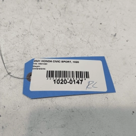 2016 - 2021 Honda Civic Rear Left Driver Side Door Window Glass OEM