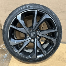HONDA CIVIC 2021 SPORT WHEEL RIM TIRE 235/40 R18 18X8J 5 DOUBLE SPOKE 6/32`` OEM