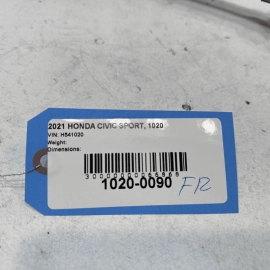 2019-2021 HONDA CIVIC SPORT FRONT PASSENGER SIDE AXLE DRIVE SHAFT ASSEMBLY OEM