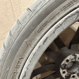 16-2018 AUDI A6 S6 20 INCH WHEEL RIM TIRE 8.5Jx20H2 255/35/ R20 1PCS 7/32`` OEM
