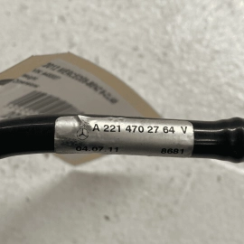 2012-2013 Mercedes S550 CL550 Separating Point To Purge Valve Pipe Line Hos