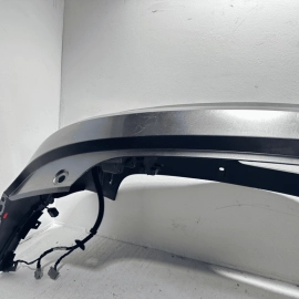 DEFECT!16-18 AUDI Q3 REAR BUMPER COVER ASSEMBLY WITH PARK ASSIST GRAY *LZ7S* OEM