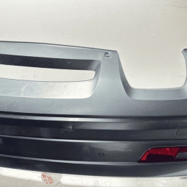 DEFECT!16-18 AUDI Q3 REAR BUMPER COVER ASSEMBLY WITH PARK ASSIST GRAY *LZ7S* OEM