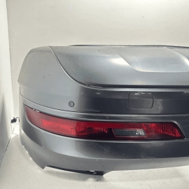 DEFECT!16-18 AUDI Q3 REAR BUMPER COVER ASSEMBLY WITH PARK ASSIST GRAY *LZ7S* OEM