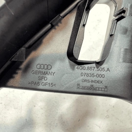 AUDI S6 A6 2013-2018 FRONT DRIVER SIDE INTERIOR DOOR PANEL CORNER COVER TRIM OEM