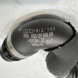 2013-2018 AUDI S6 4.0L WATER HOSE LOWER RADIATOR COOLANT LINE OEM