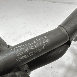 2013-2018 AUDI S6 4.0L FRONT CENTER AUXILIARY LOWER RADIATOR HOSE ASSEMBLY OEM