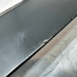 2017-2018 Audi S6 Front Bumper Lower Spoiler Cover Molding Gray OEM