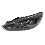 2015-2018 Ford Focus ST Front Left Driver Side Halogen Headlight Black OEM
