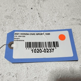2019-2021 HONDA CIVIC FRONT LEFT DRIVER SIDE FENDER COVER PANEL OEM