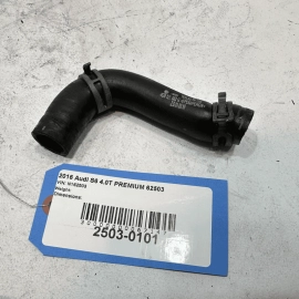 2013-2018 AUDI S6 4.0L FRONT LEFT AUXILIARY UPPER RADIATOR INLET HOSE OEM
