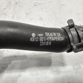 2013-2018 AUDI S6 4.0L FRONT LEFT AUXILIARY UPPER RADIATOR INLET HOSE OEM
