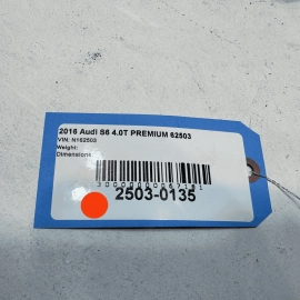 2013-2018 Audi S6 	Front Rearward Engine Lower Splash Shield OEM