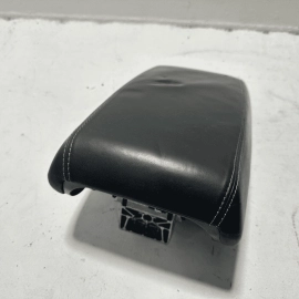 AUDI A6 S6 FRONT CENTER CONSOLE STORAGE LID ARMREST LEATHER BLACK 2016-2018 OEM