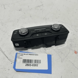 2013-2016 AUDI S6 REAR CENTER A/C HEAT SEATS HVAC CLIMATE CONTROL SWITCH OEM