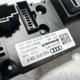 2013-2016 AUDI S6 REAR CENTER A/C HEAT SEATS HVAC CLIMATE CONTROL SWITCH OEM