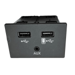 AUDI A6 S6 USB MEDIA PORT AUX JACK INPUT ADAPTER HUB 2016-2017 OEM