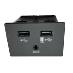 AUDI A6 S6 USB MEDIA PORT AUX JACK INPUT ADAPTER HUB 2016-2017 OEM