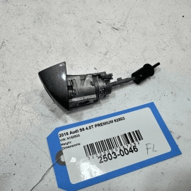 AUDI A6 S6 2013-2018 FRONT DRIVER SIDE DOOR LOCK CYLINDER & CAP HANDLE OEM Z7S
