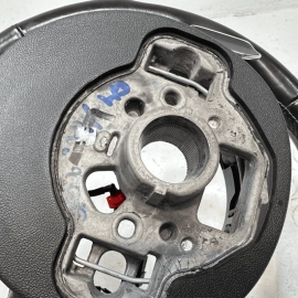 2013-2018 AUDI S6 STEERING WHEEL HEATED W/ PADDLES & SWITCHES LEATHER BLACK OEM
