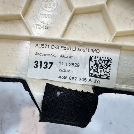 2013-18 AUDI A6 S6 REAR DRIVER SIDE D PILLAR UPPER QUARTER TRIM COVER PANEL OEM