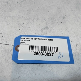 13-2018 AUDI S6 REAR LEFT DRIVER SIDE DOOR SILL SCUFF KICK PLATE COVER TRIM OEM