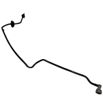 2016-2018 AUDI S6 4.0L FRONT CENTER RESERVOIR BREATHER LINE VENT TUBE OEM