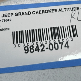 JEEP GRAND CHEROKEE 2011-2021 REAR DRIVER SIDE DOOR WINDOW REGULATOR MOTOR OEM