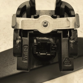 2017-23 BMW 530XI FRONT UPPER WINDSHIELD INTERIOR REAR VIEW MIRROR HOMELINK OEM