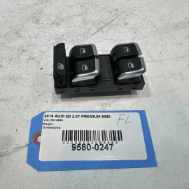 2015-2018 Audi Q3 Front Left Driver Door Window Master Power Switch OEM
