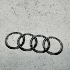 2016-2018 Audi S6 Sign Front Grille Emblem Logo Front Bumper Glossy Sticker OEM