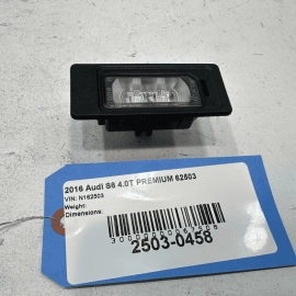 2012-2018 AUDI A6 S6 REAR RIGHT OR LEFT SIDE LICENSE PLATE LIGHT LAMP OEM 1PCS