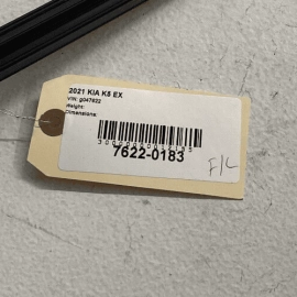 KIA K5 2021-2023 FRONT DRIVER SIDE DOOR WINDOW INNER BELT WEATHERSTRIP SEAL