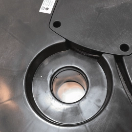 2009-2017 AUDI Q5 REAR SUBWOOFER SUB WOOFER SPEAKER BASS BOX OEM