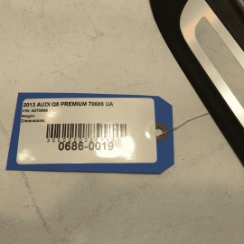 2009-2017 AUDI Q5 REAR RIGHT PASSENGER SIDE DOOR SILL SCUFF PLATE OEM