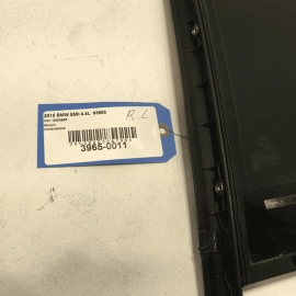 2011-2016 BMW 550i xDrive Rear Left Driver Door Window Quarter Glass OEM
