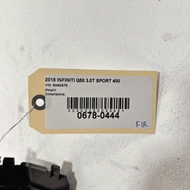 2014 - 2020 INFINITI Q50 FRONT RIGHT PASSENGER SIDE SEAT LOWER TRIM COVER OEM