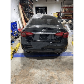 2017-2020 INFINITI Q50 REAR LEFT SIDE SEAT UPPER TOP CUSHION BACK BLACK OEM