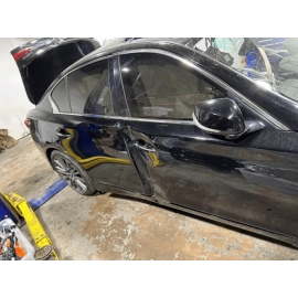 2017-2020 INFINITI Q50 REAR LEFT SIDE SEAT UPPER TOP CUSHION BACK BLACK OEM