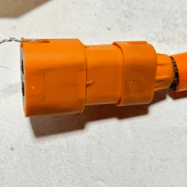 2014-16 PORSCHE PANAMERA High Voltage Battery Charging Connector Cable Wire OEM