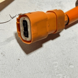 2014-16 PORSCHE PANAMERA High Voltage Battery Charging Connector Cable Wire OEM