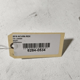 2016 - 2018 ACURA RDX 3.5L ENGINE MOTOR FRONT UPPER TIMING BELT COVER OEM