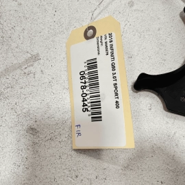 14-20 INFINITI Q50 FRONT RIGHT SIDE SEAT CUSHION FINISHER TRIM COVER PANEL OEM