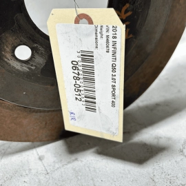 2014-2020 INFINITI Q50 RED SPORT REAR RIGHT OR LEFT SPORT DISC BRAKE ROTOR OEM