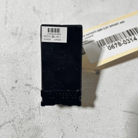 2014-2020 Infiniti Q50 Red Sport Rear Seat Anchor Child Restraint Cover Trim OEM