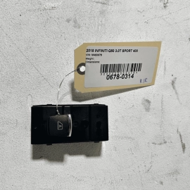 2014-2020 Infiniti Q50 Red Sport Rear Seat Anchor Child Restraint Cover Trim OEM