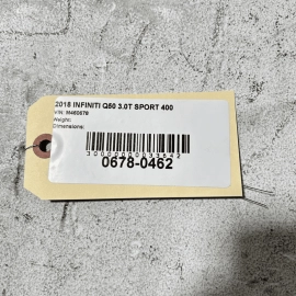 14-2020 INFINITI Q50 RED SPORT REAR BUMPER PARKING AID PDC ULTRASONIC SENSOR OEM